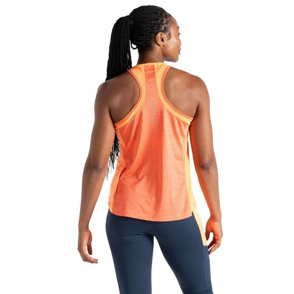 Dare 2B Womens/Ladies Gravitate Tank Top / Live Wire/Satsuma - Picture 2 of 5